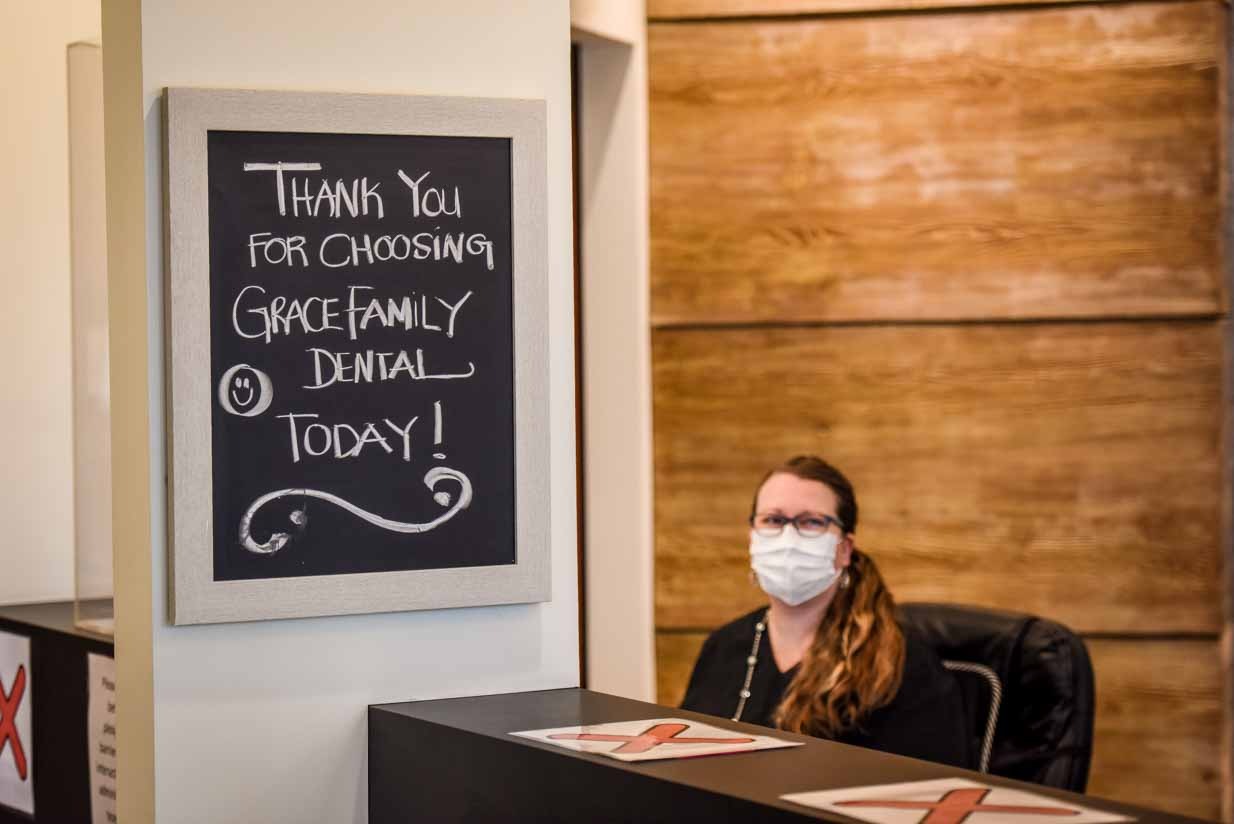 Main Reception | Grace Family Dental | Airdrie Dentist