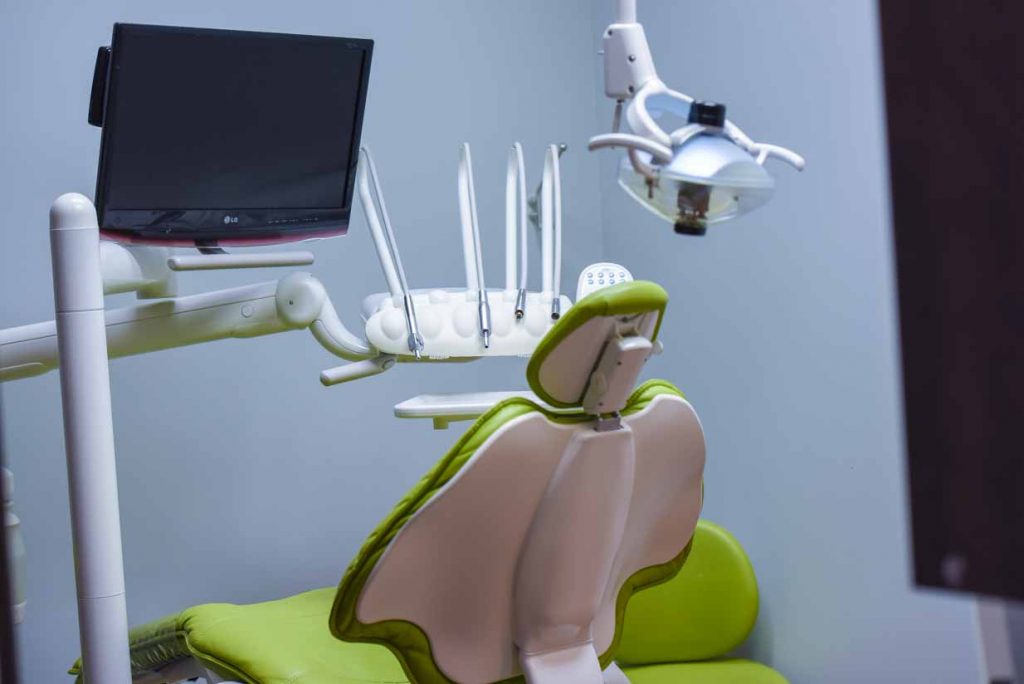 Operatory with TV | Grace Family Dental | Airdrie Dentist